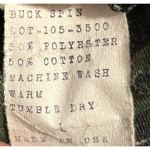 Vintage Buck-Spin Tiger Stripe Camouflage Hunting Combat Trousers Jacket Set - Picture 9 of 12